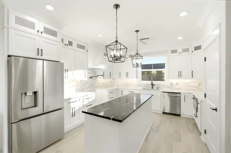 White kitchen