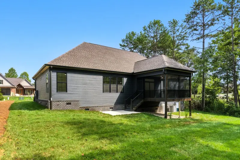 Rear porch