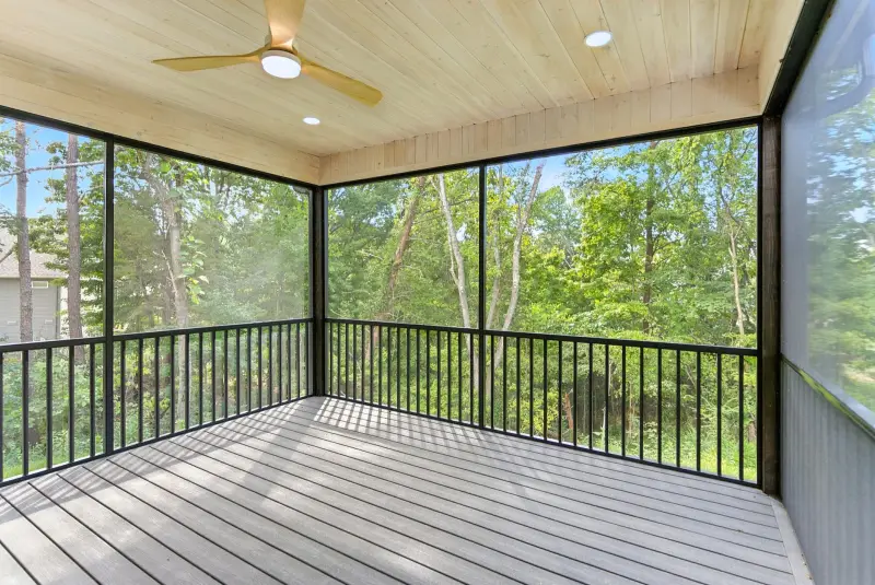 Screened porch