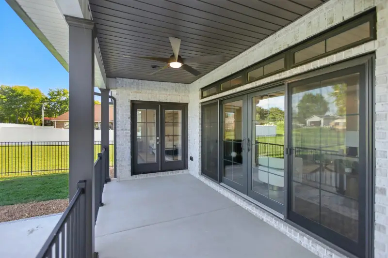 Covered porch